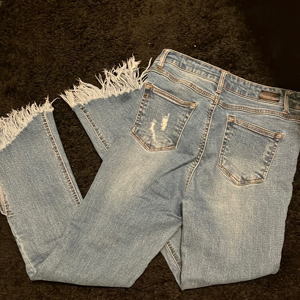 Fringe jeans